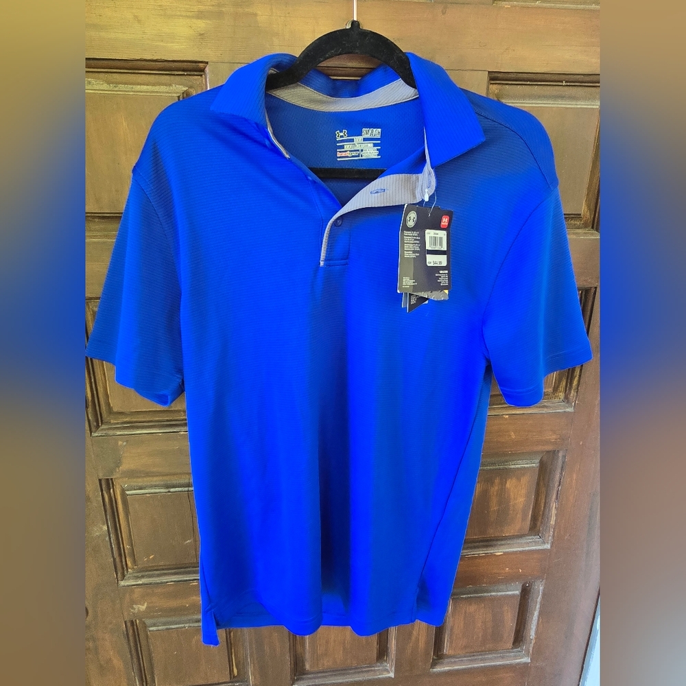 Under Armour NWT Men's Heat Gear Polo Size Small